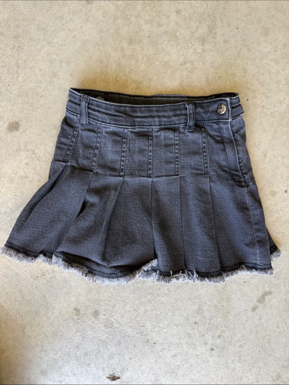 Mayoral Gray Denim Skirt